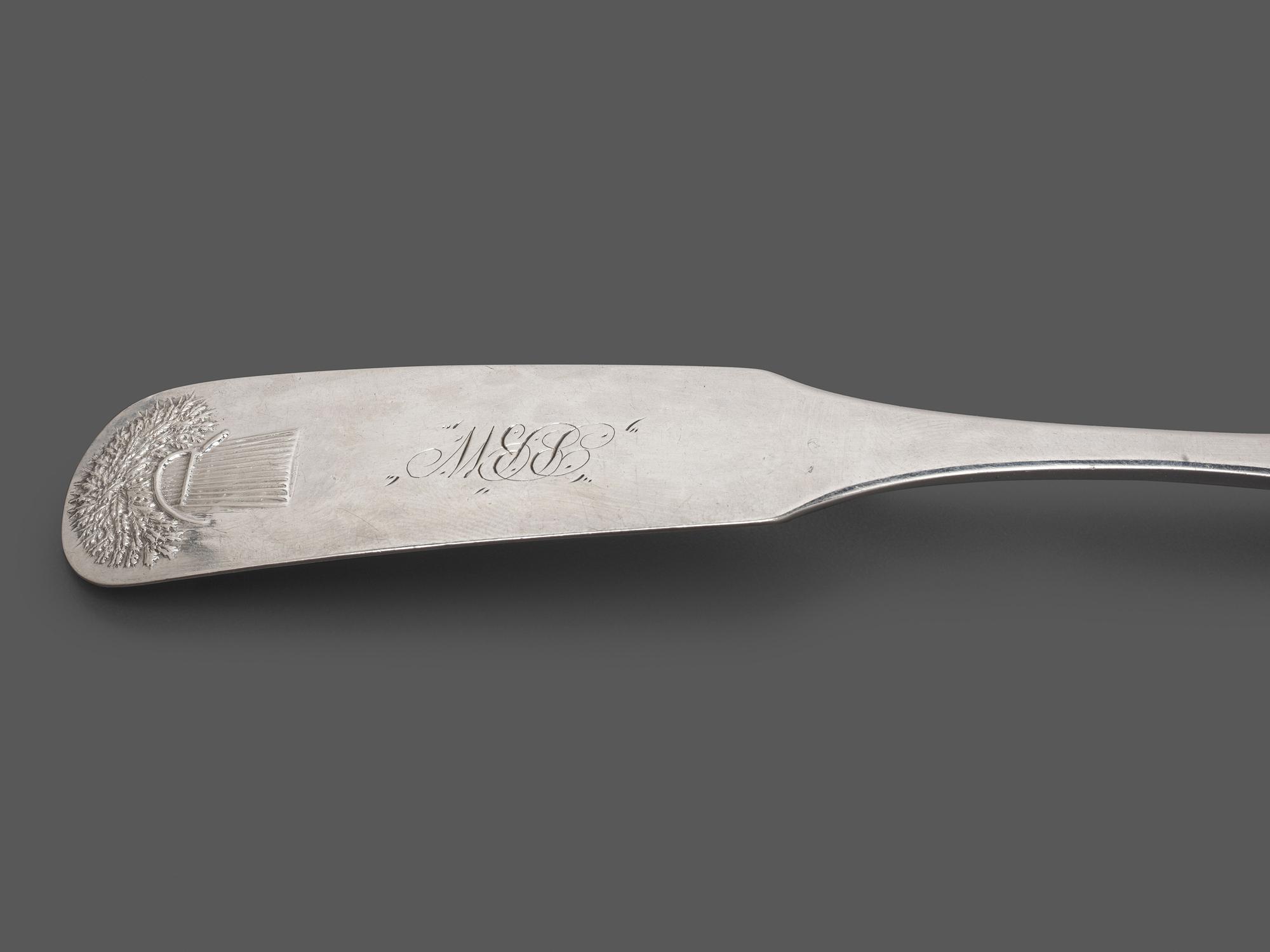 Eleven Southern Coin Silver Tablespoons
