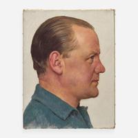 Norman Rockwell (American, 1894–1978) Portrait of Carey Bok