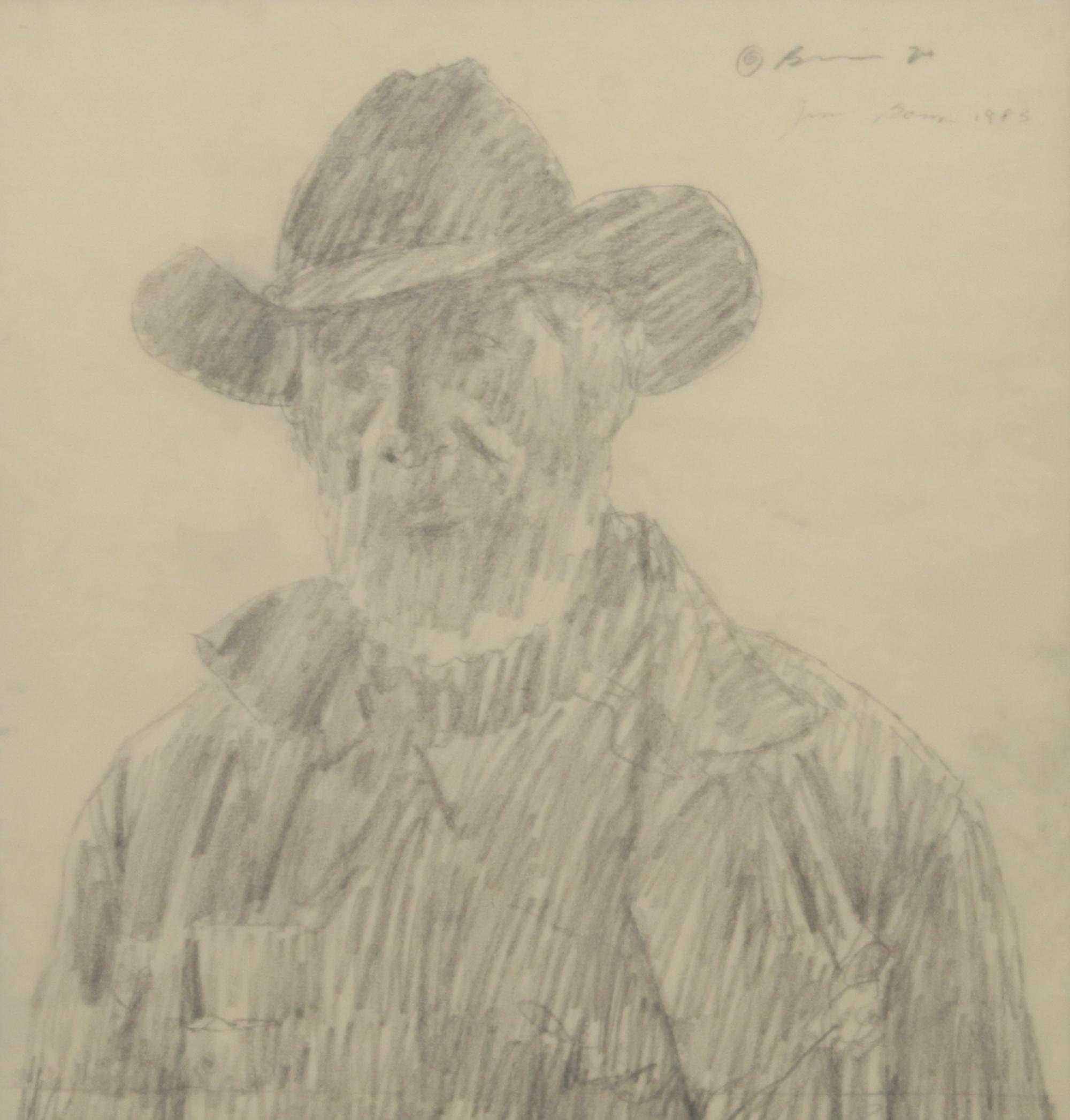 James Bama, (American, b. 1926), Old Al Smith, 1983