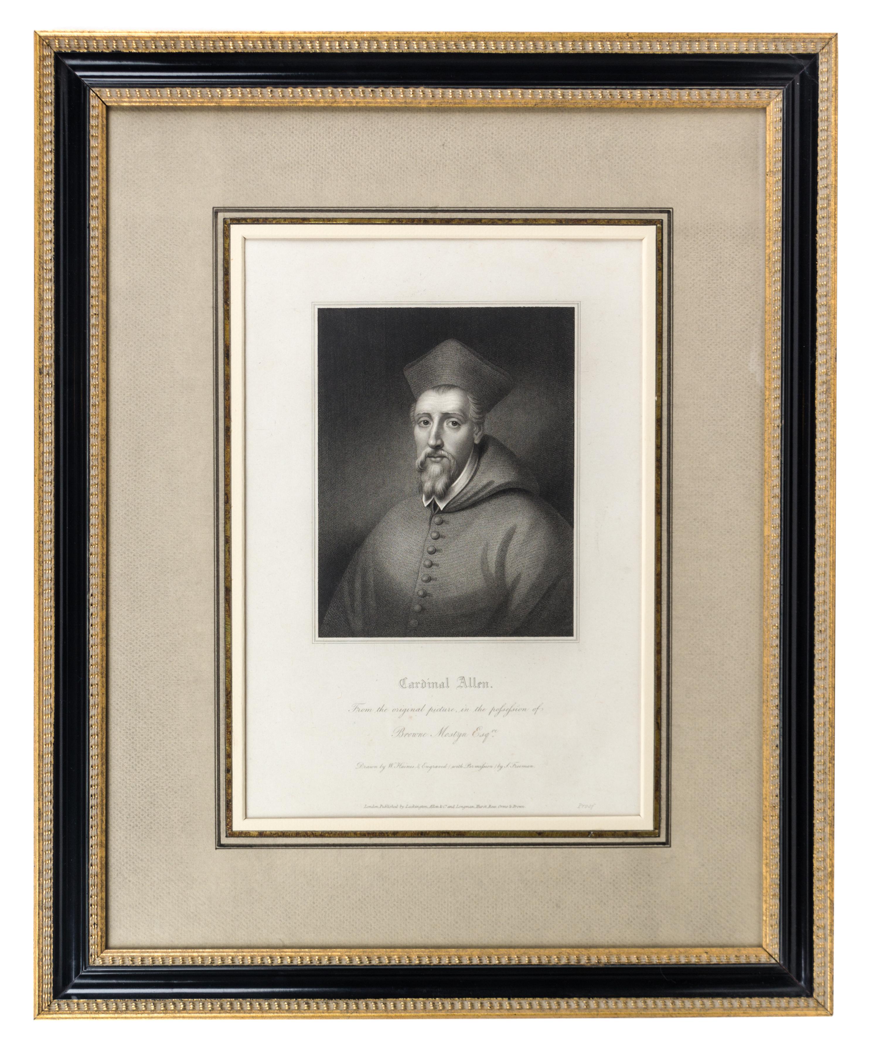 A Set of Twelve Engravings Each 21 1/2 x 17 1/2 inches (framed). — JOHN HENRY ROBINSON, LONDON, 19TH CENTURY