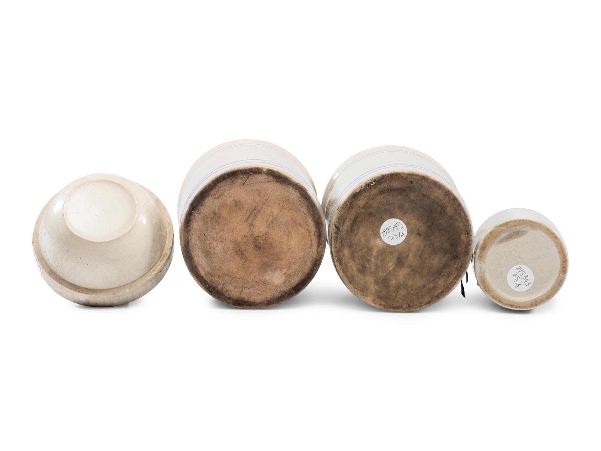 Four Stoneware Articles