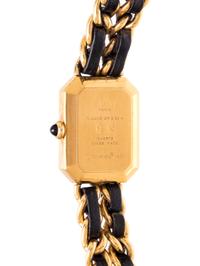 Chanel Chain and Braided Leather Watch, 1987