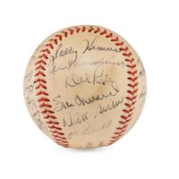 A 1952 St. Louis Cardinals Team Signed Autograph Baseball