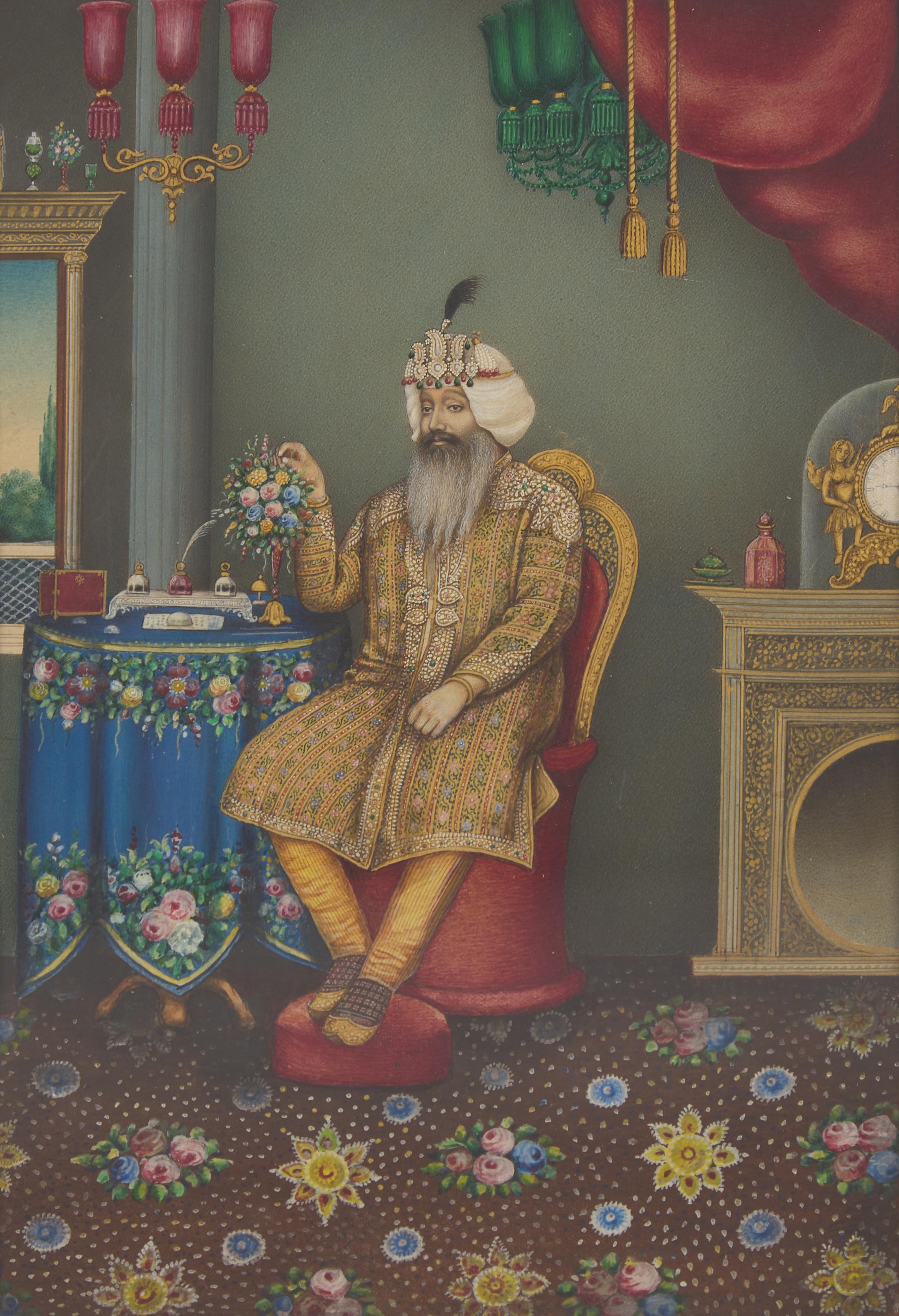 Indian School, 19th Century, Portrait of a Nobleman