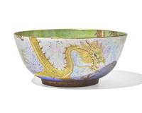 A Wedgwood Lustreware 'Dragon' Bowl