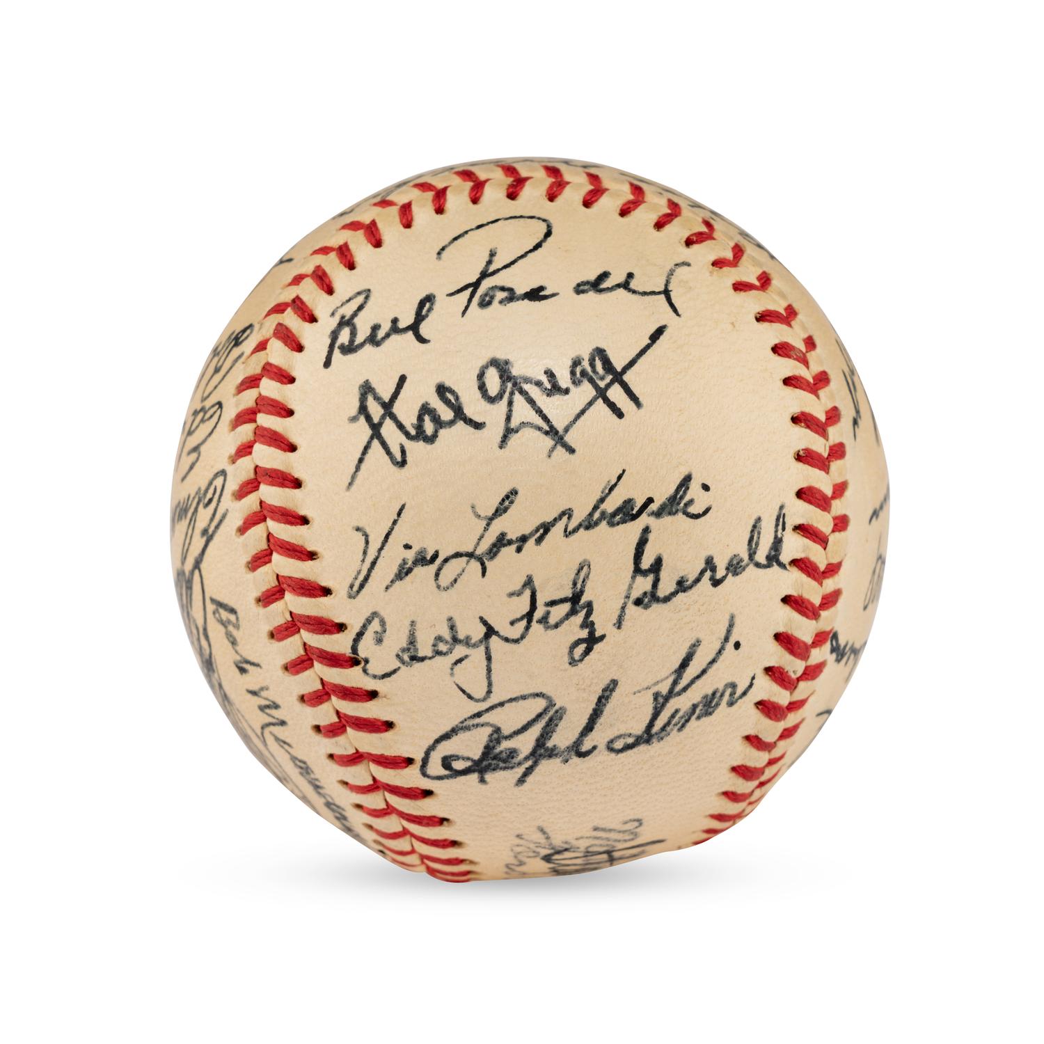 A 1949 Pittsburgh Pirates Team Signed Autograph Baseball (Beckett Authentication Services)