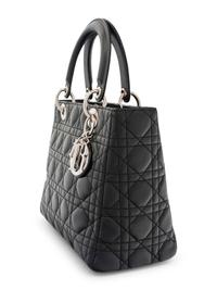 Christian Dior Black Cannage Small Lady Dior Bag, 2007