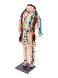 Dakota / Nakota Beaded Hide Male Doll