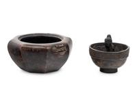 Two Chinese Bronze Vessels