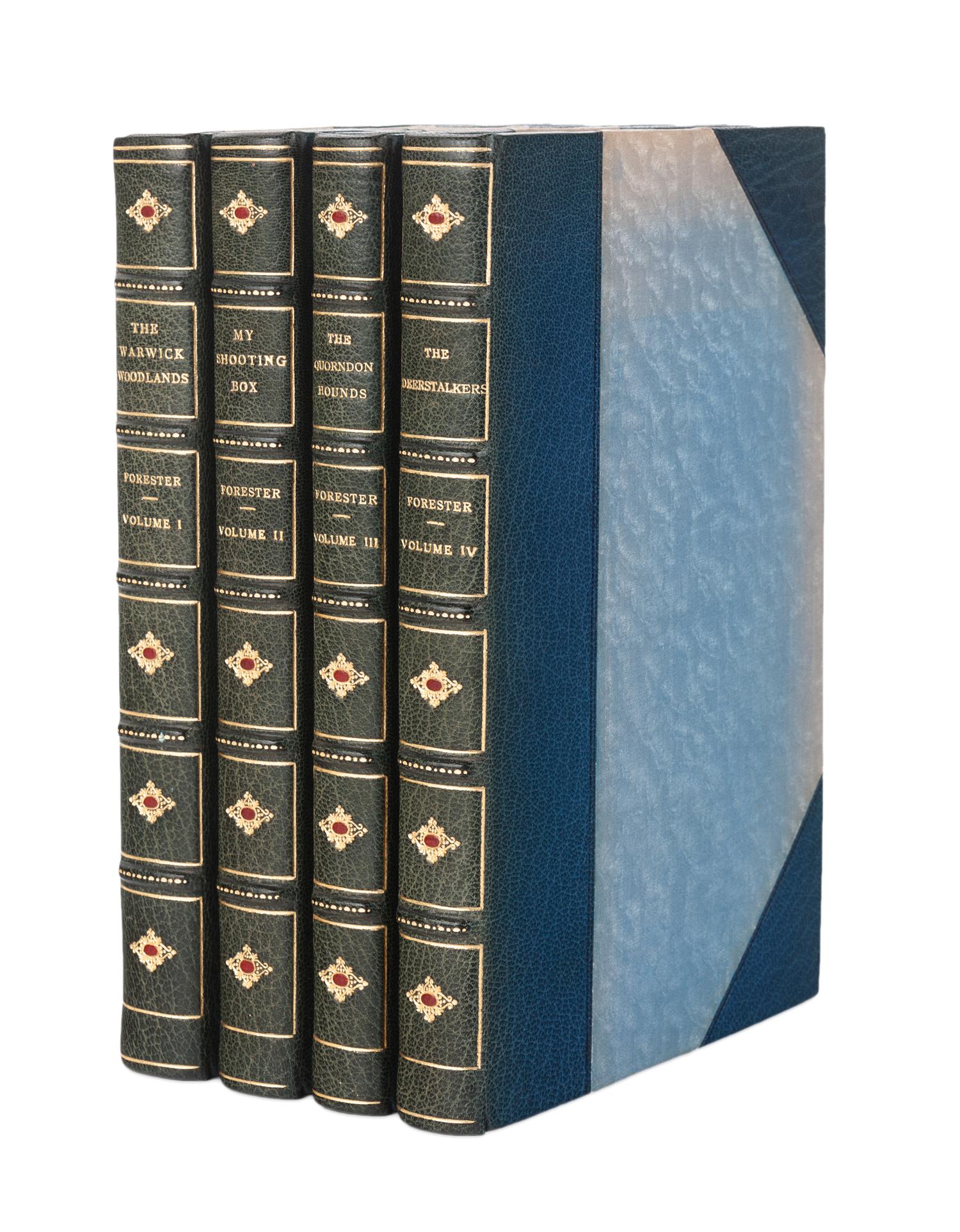 [DERRYDALE PRESS]. HERBERT, Henry William (1807-1858). The Sporting Novels of Frank Forester . New York, 1930.