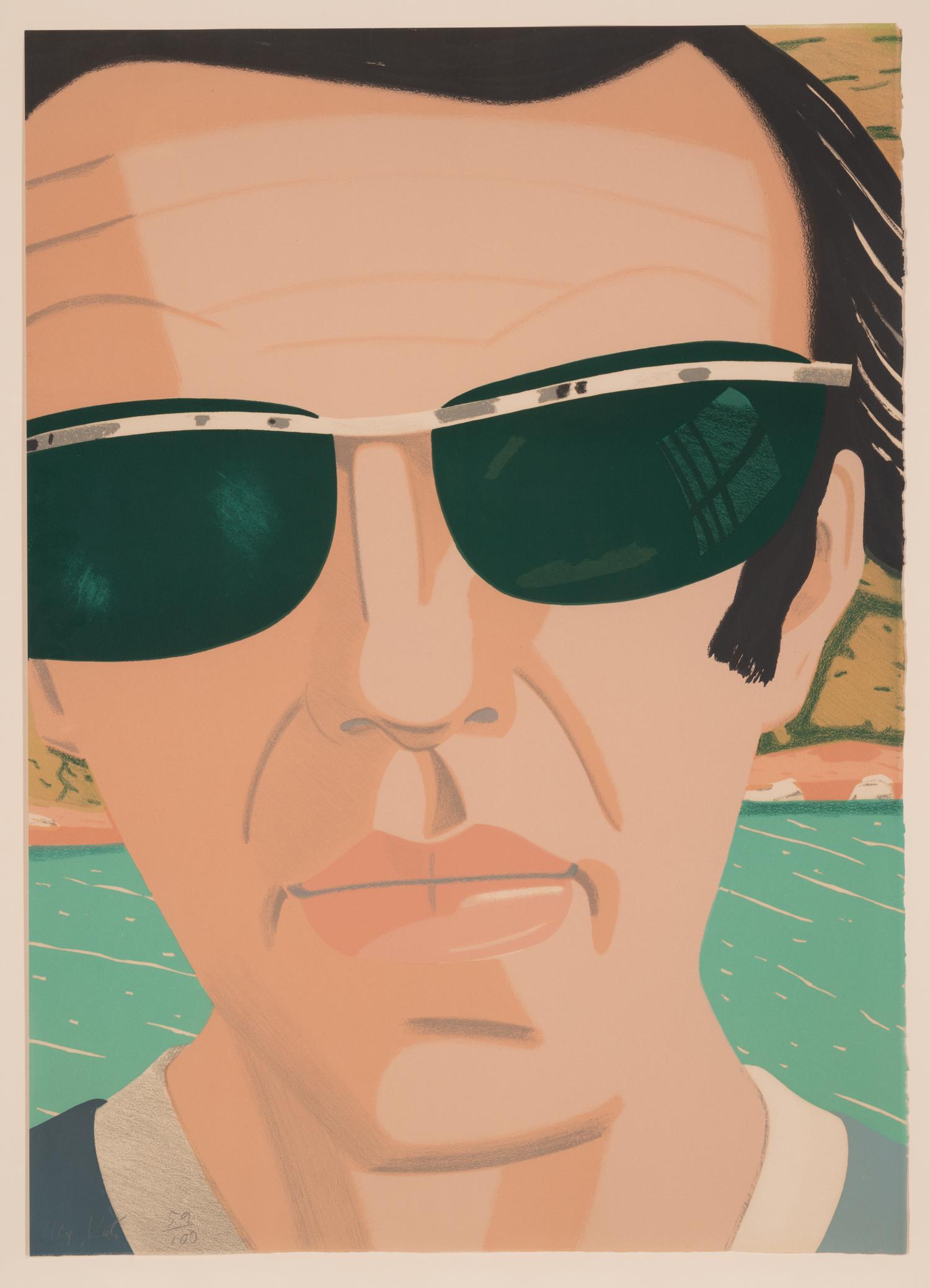 Self Portrait with Sunglasses , 1970