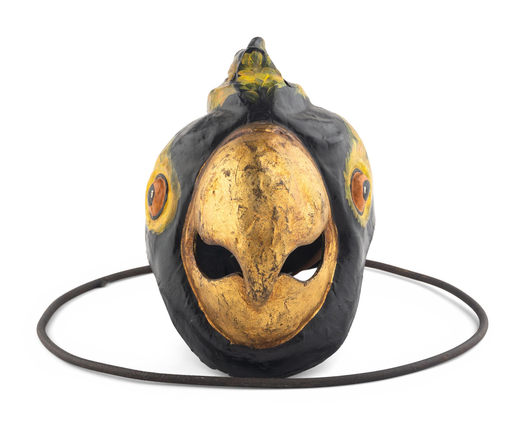 Four Papier Mache Animal Masks