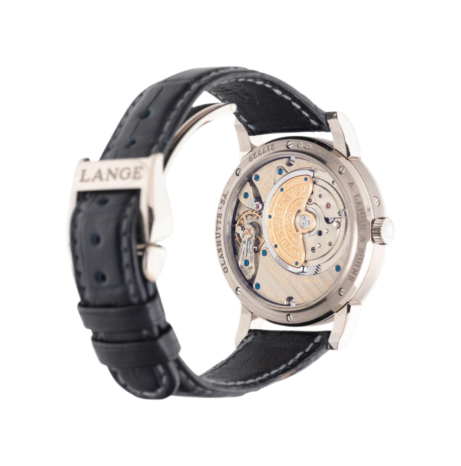 A. LANGE & SÖHNE, REF. 310.026 18K WHITE GOLD 'LANGEMATIK PERPETUAL' WATCH