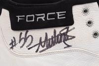A Dikembe Mutombo Signed Autograph Game Used / Issued Adidas Basketball Shoe