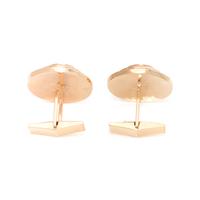 DIAMOND AND ENAMEL CUFFLINKS