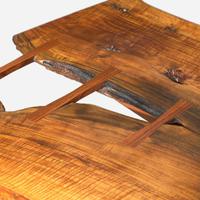 Mira Nakashima (American, b. 1942) Exceptional "Conoid" Desk, George Nakashima Woodworker, New Hope, Pennsylvania, 2010