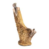 A German Silver Stag Horn Flint Strike and Cigar Cutter