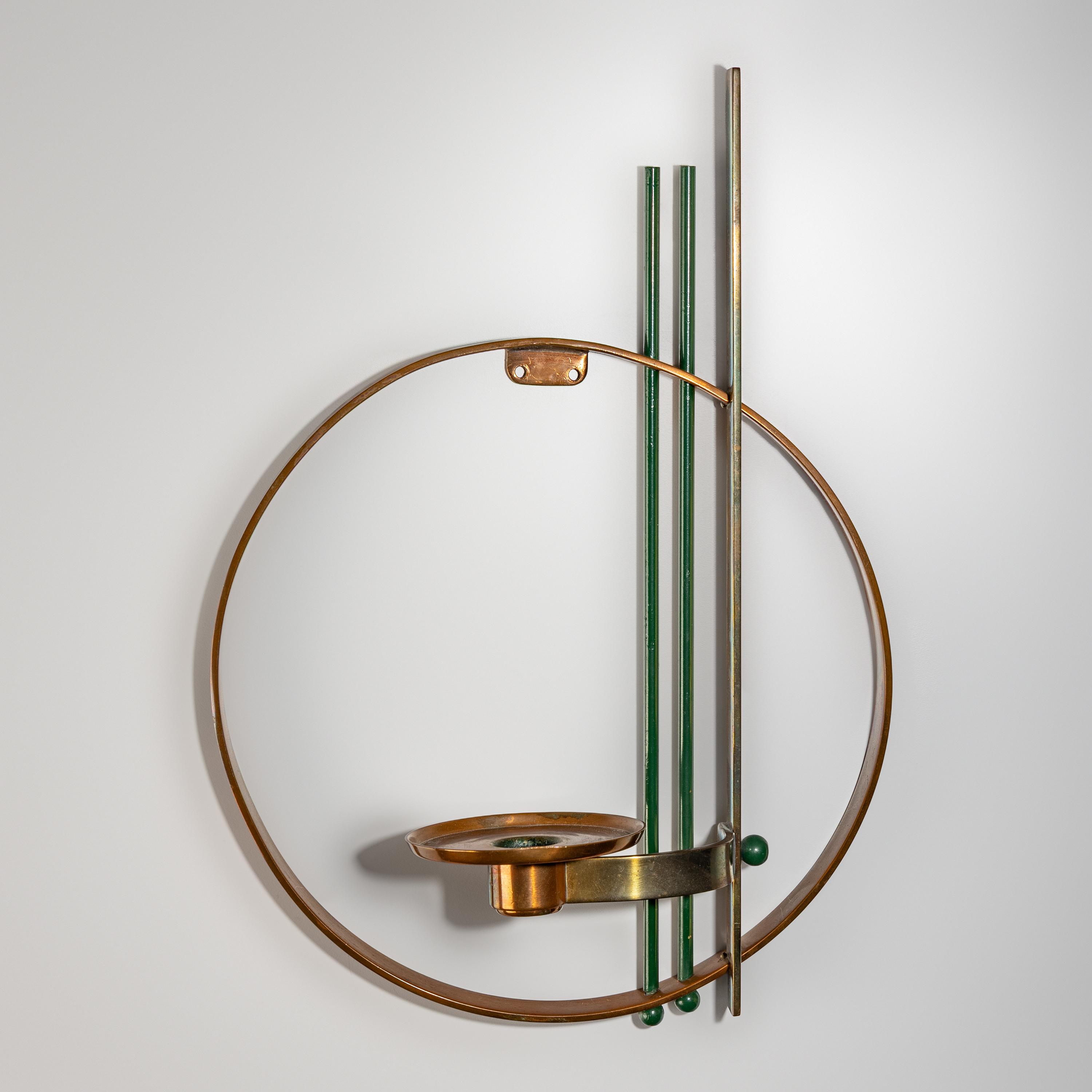 Walter von Nessen (German-American, 1889–1943) — Wall Sconce, c. 1930