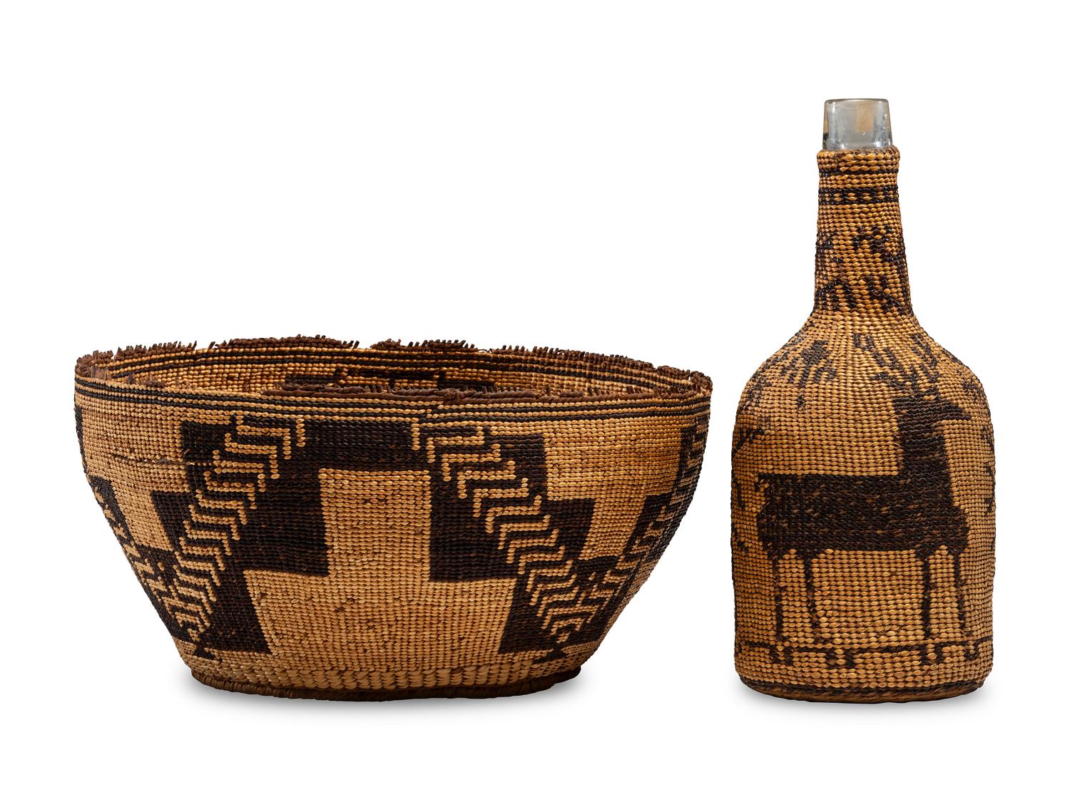 Northern California Basket and Basketry Bottle