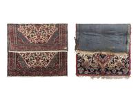 Two Hamadan Wool Area Rugs