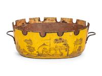 A French Yellow Tôle Verrière