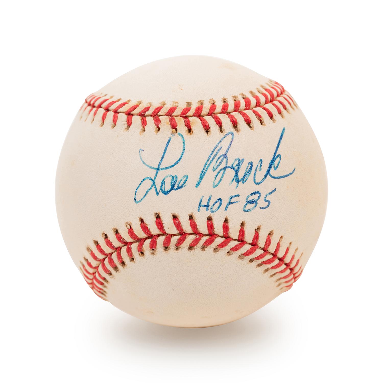 A Group of Seven Hall of Fame Signed Autograph Baseballs (BAS Beckett Authentication Services Certified),