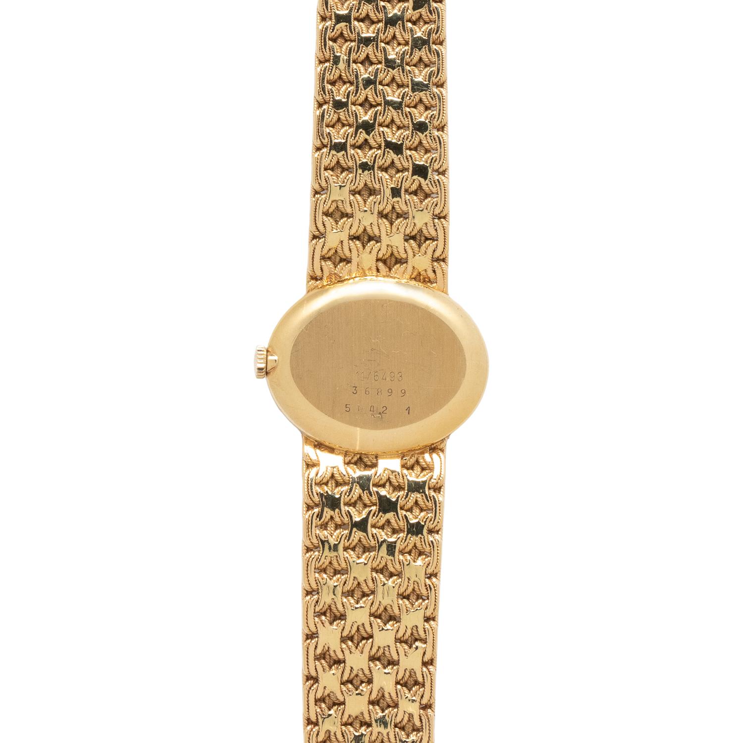 CHOPARD, 18K YELLOW GOLD AND TIGER'S EYE WATCH
