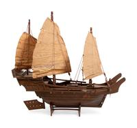 A Model of a Chinese Junk
