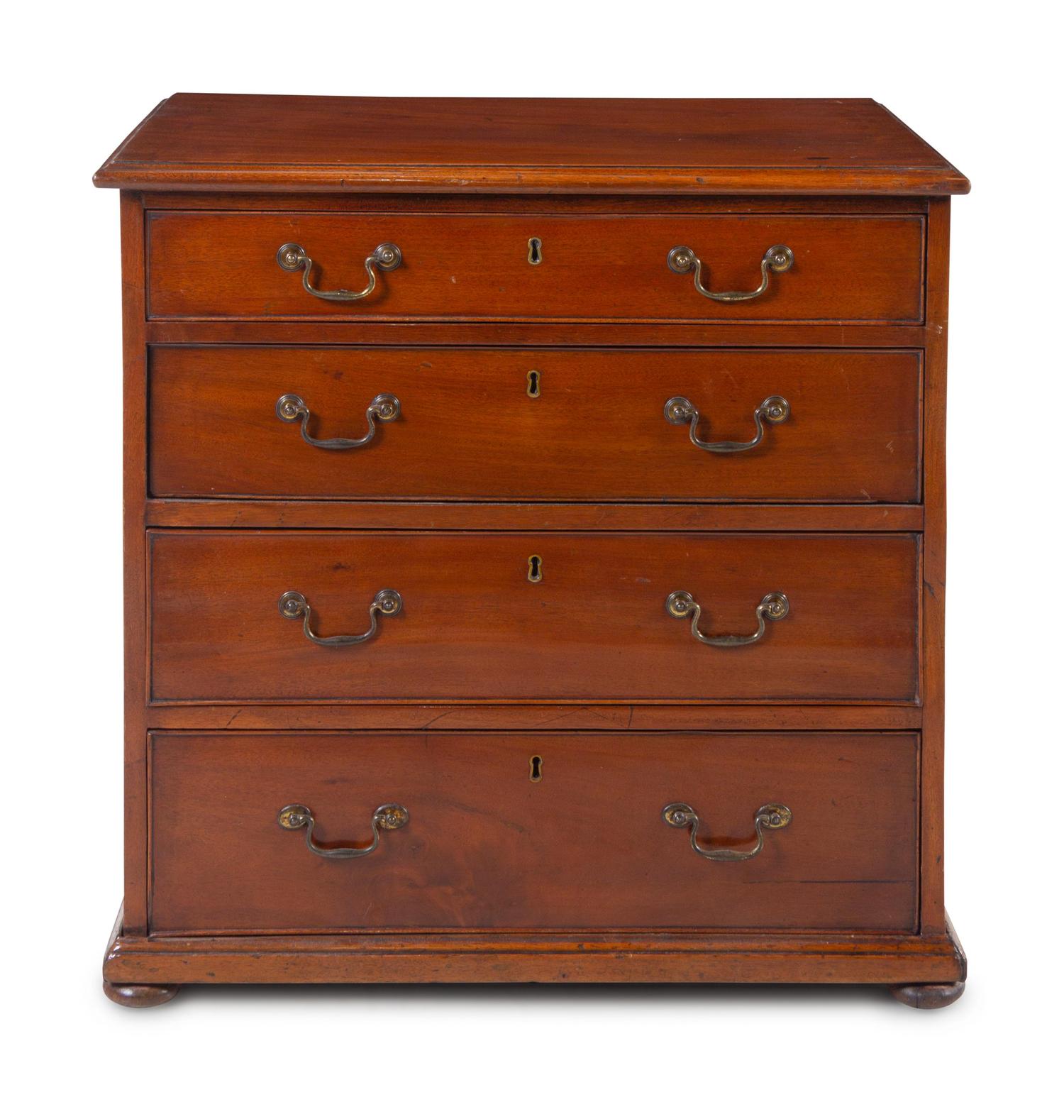 A George III Style Mahogany Bachelor's Chest
