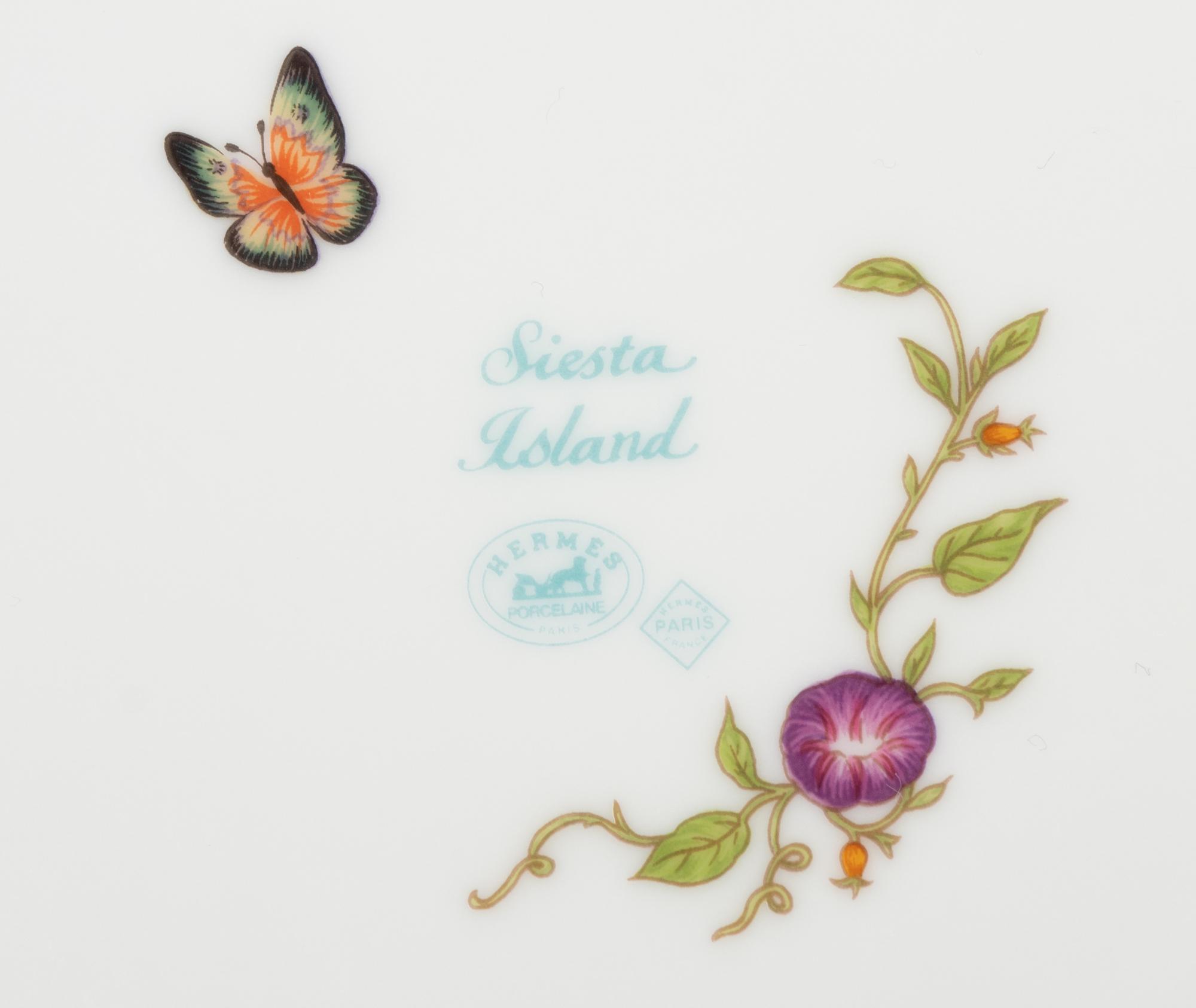An Hermès Siesta Island Porcelain Dinner Service