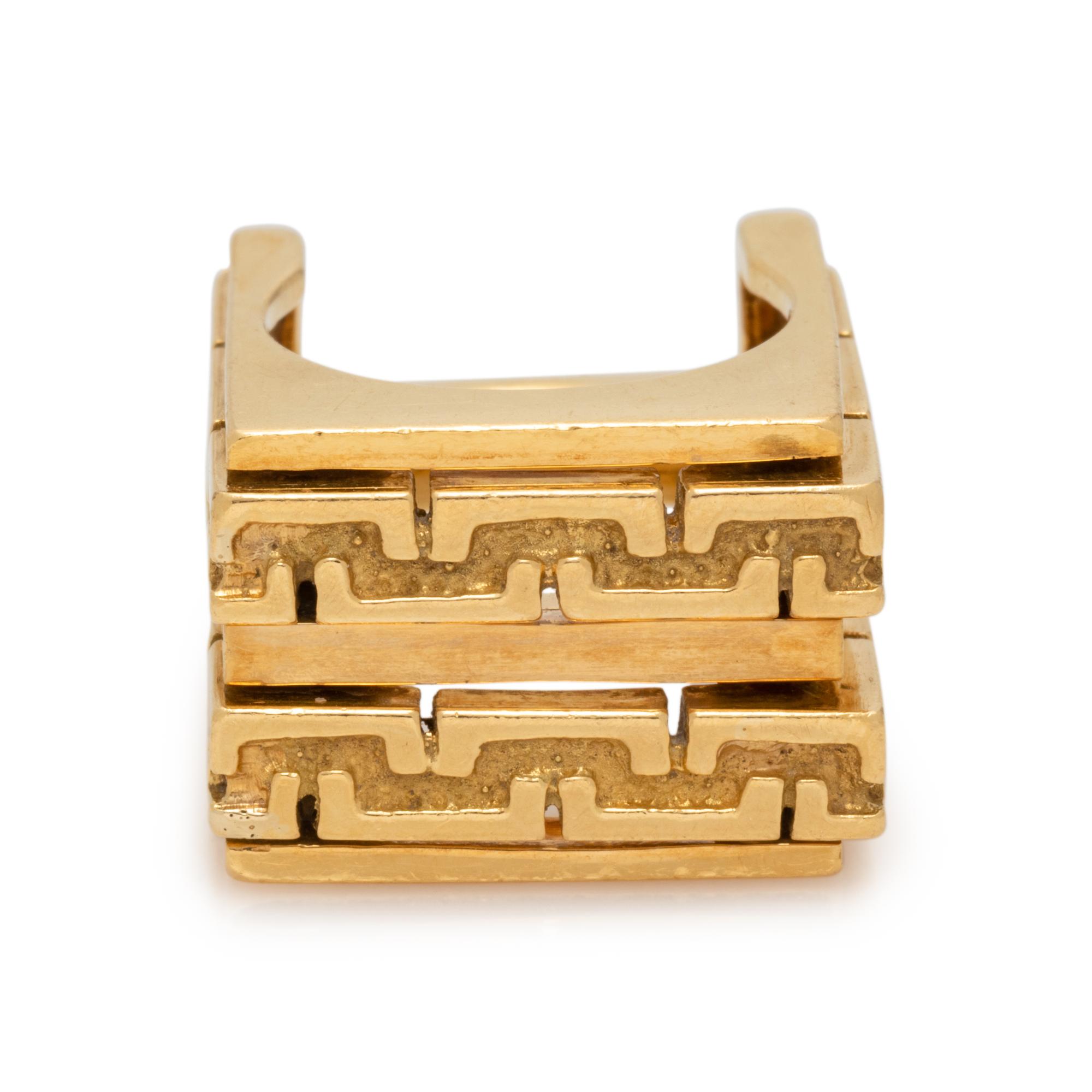 YELLOW GOLD RING