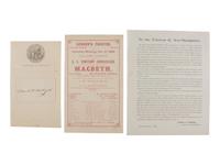 [CIVIL WAR]. Items related to the US Sanitary Commission and fairs, incl. photographs.