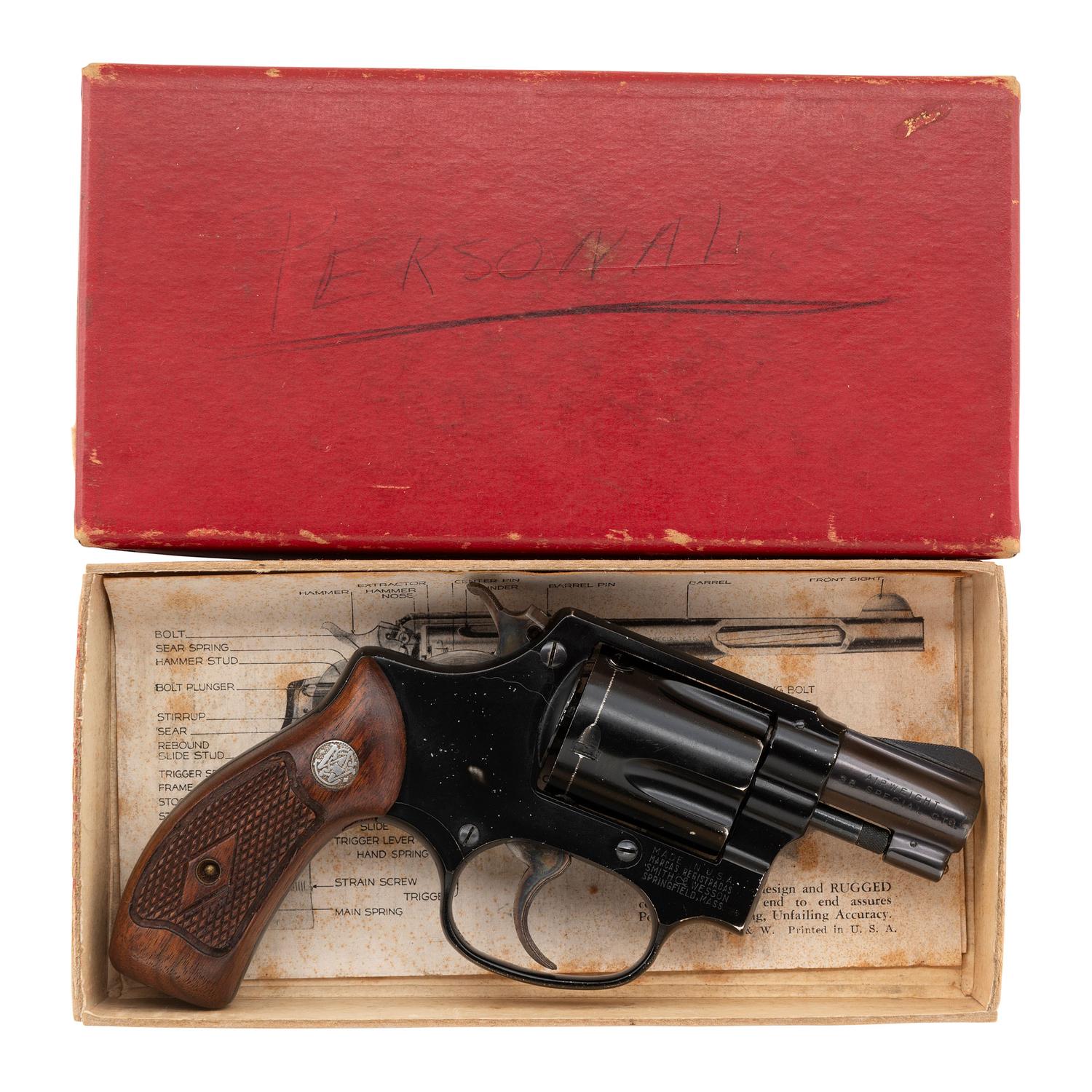 **Scarce Smith & Wesson Chief's Special Airweight Pre-Model 37 with Alloy Cylinder in Box