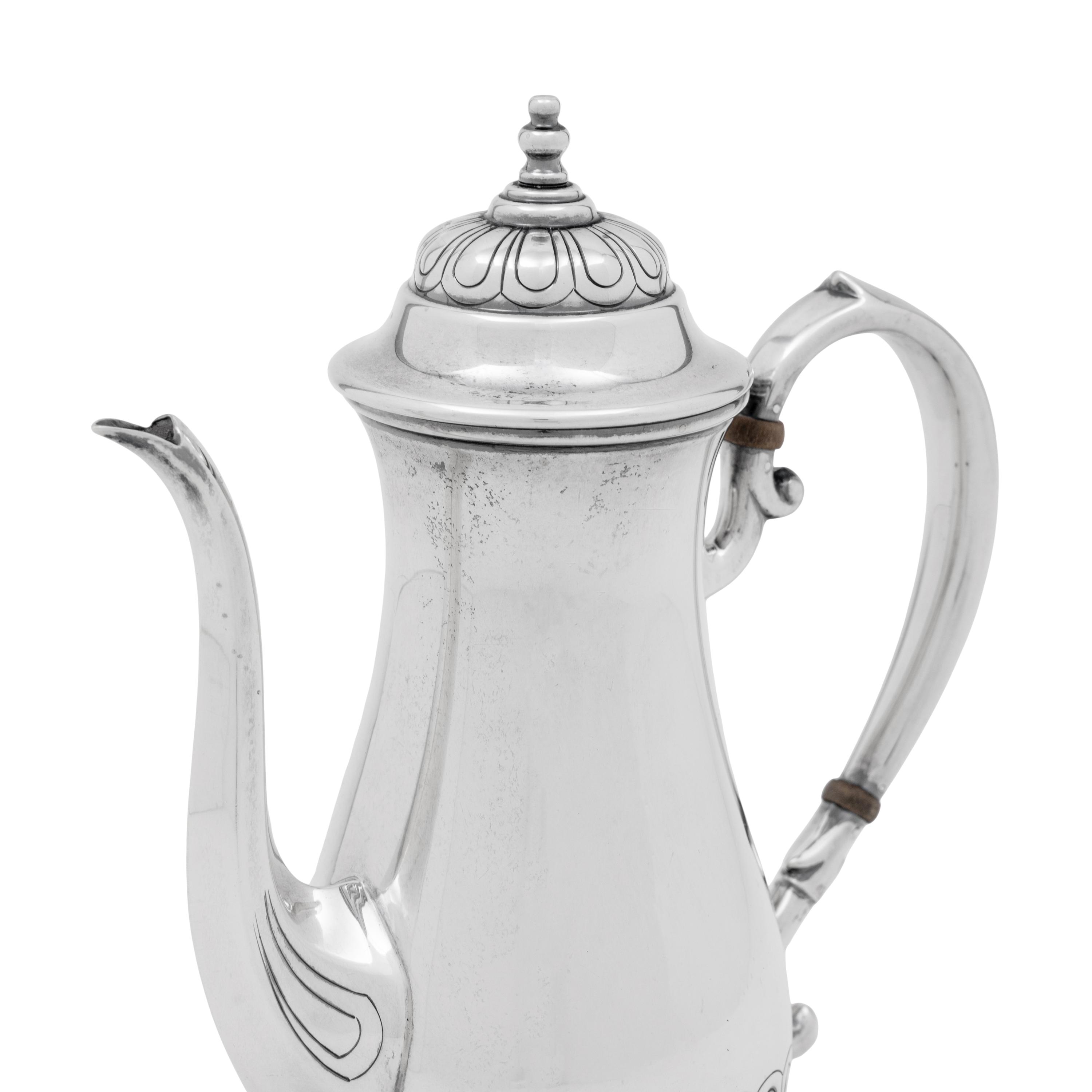 An American Silver Coffee Pot