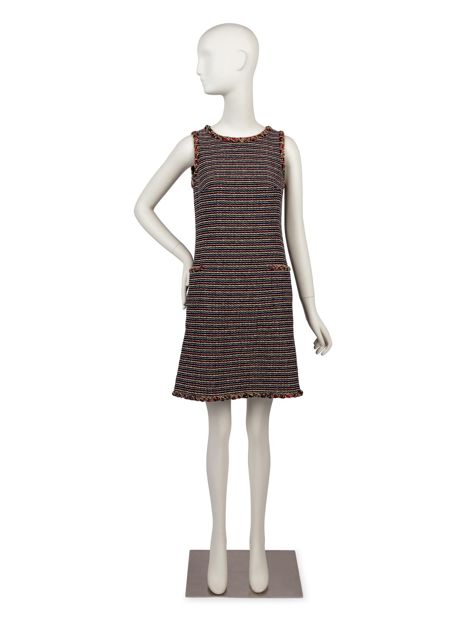 Chanel Striped Dress, 2010s