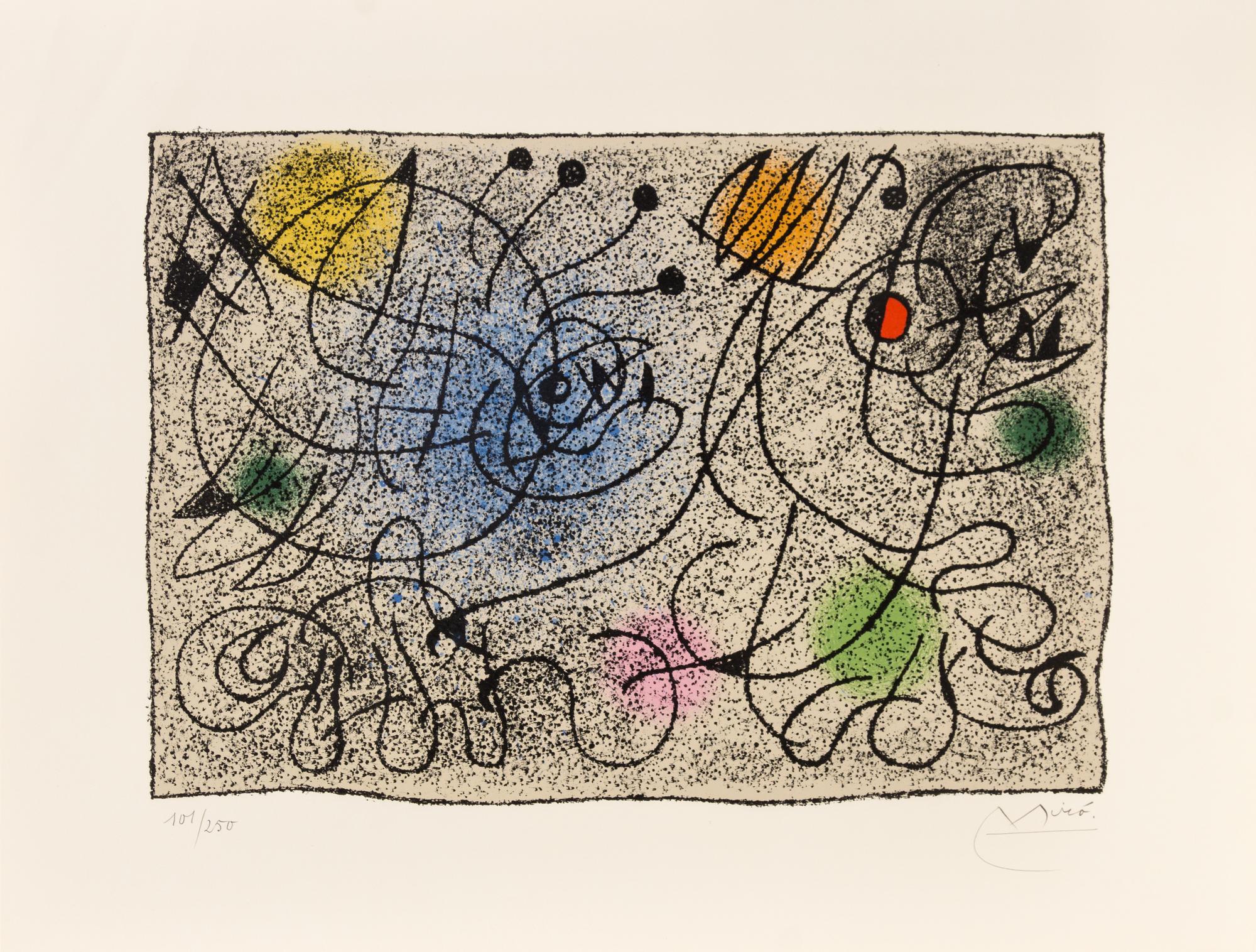 Various Artists, (American, 20th century), Flight, 1971 (the complete set of eleven lithographs and one screenprint in colors (each sig
