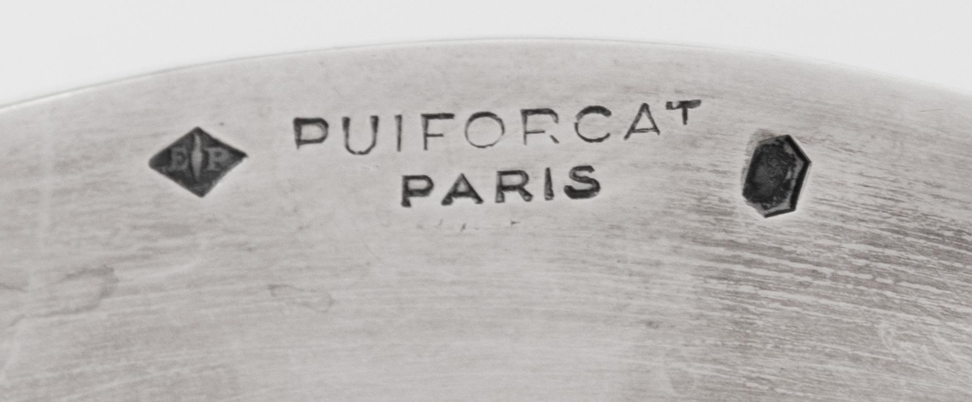 A Puiforcat Silver Tazza