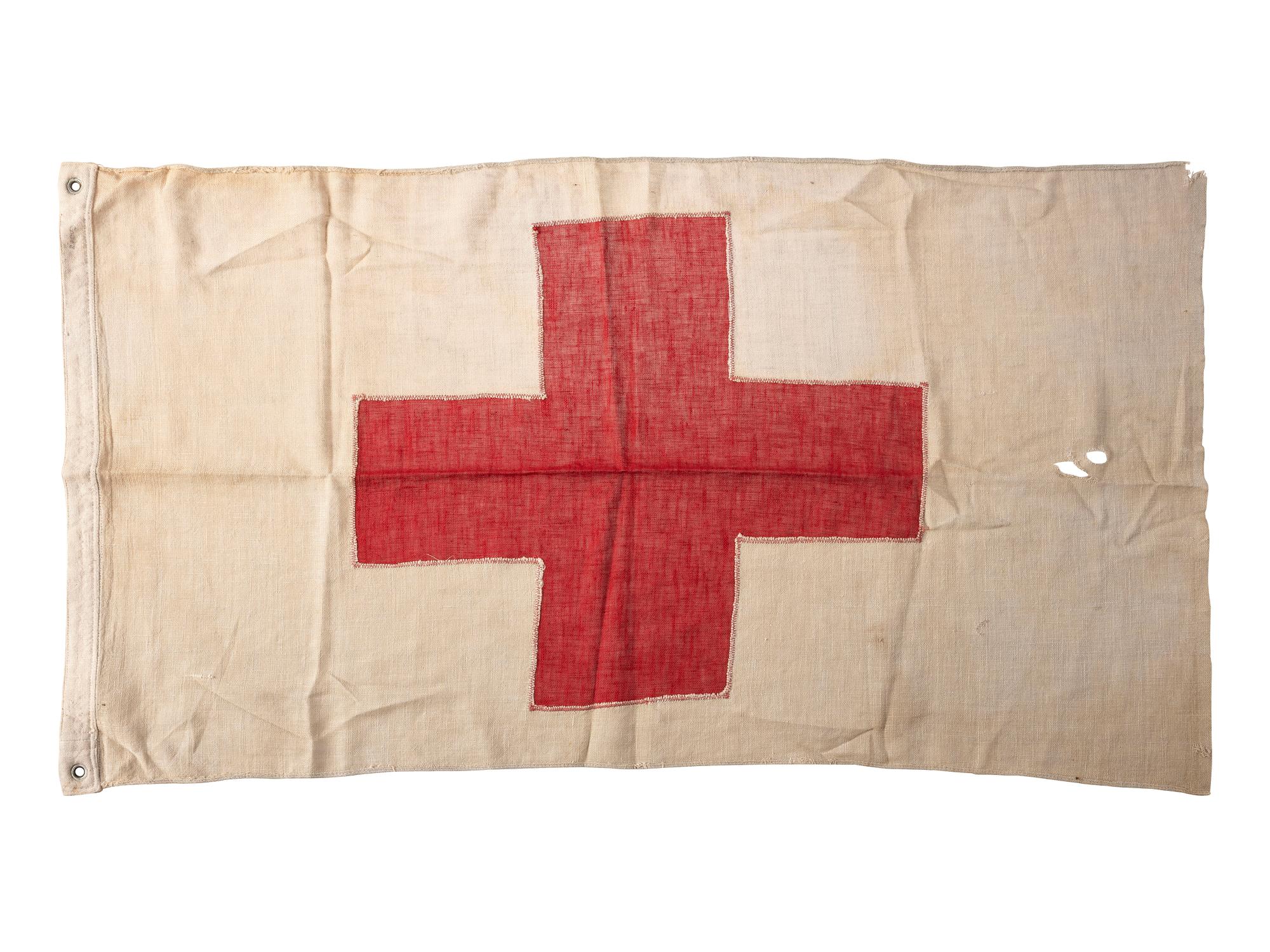 [AMERICAN RED CROSS]. BARTON, Clara (1821-1912). Autograph letter signed ("Clara Barton"). Oxford, MS, 15 January 1906. [ With :] WWI Red Cross poster, flag, and nurse's cap.