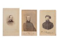 [CIVIL WAR]. Hewett brothers of Maine Civil War archive incl. CDVs and correspondence.