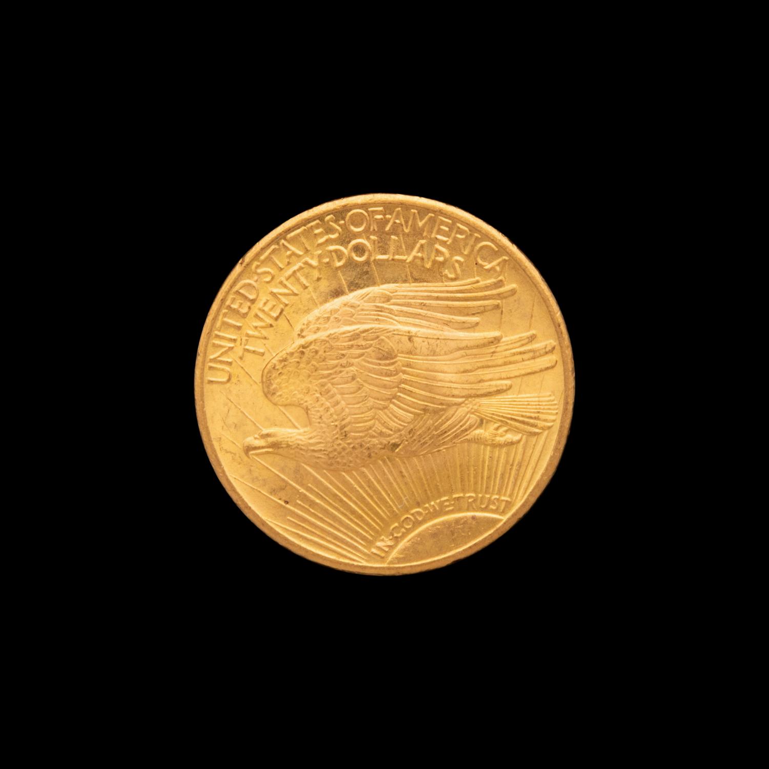 A 1924 Saint-Gaudens $20 Gold Coin
