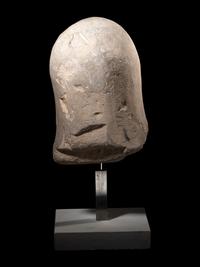 A Greek Limestone Head of a Woman