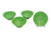 Four Dodie Thayer Lettuceware Soup Bowls
