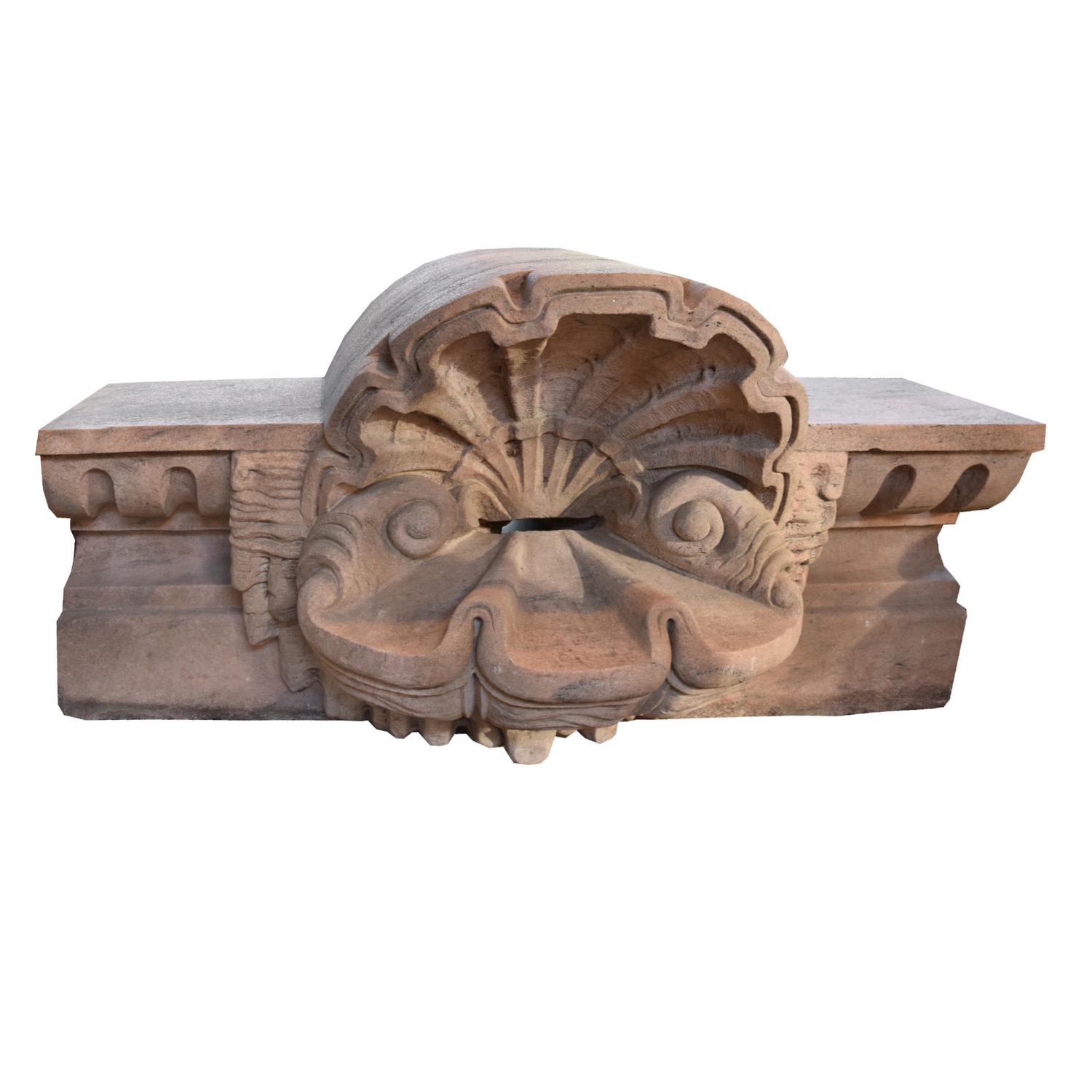 A Marble Fragment from The Buckingham Fountain, Chicago, IL. 61" W x 23" D x 32" H — United States, 1927