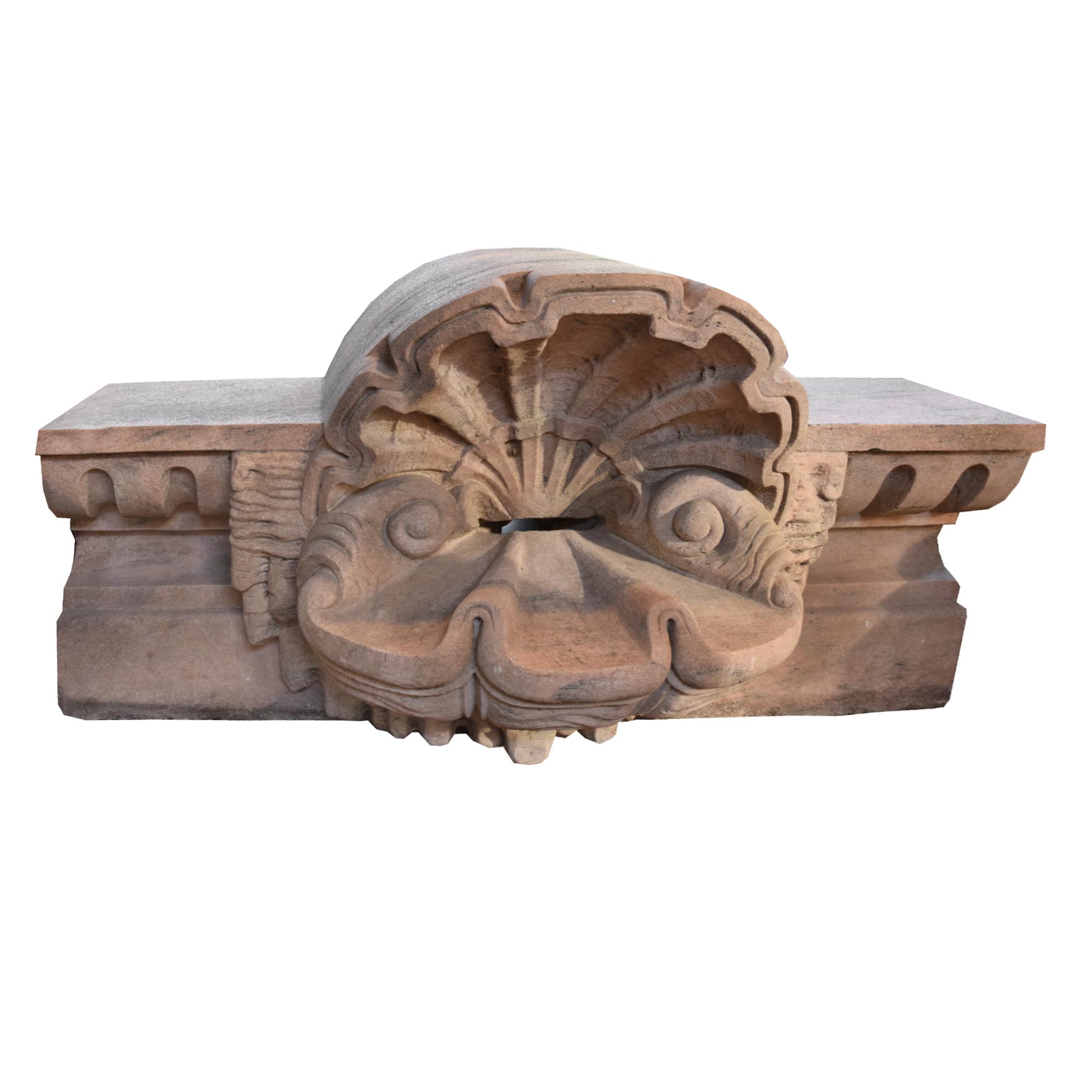 A Marble Fragment from The Buckingham Fountain, Chicago, IL. 61" W x 23" D x 32" H — United States, 1927