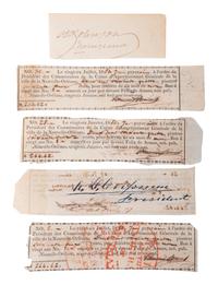 [LOUISIANA]. Ephemera related to New Orleans and the state of Louisiana, including: