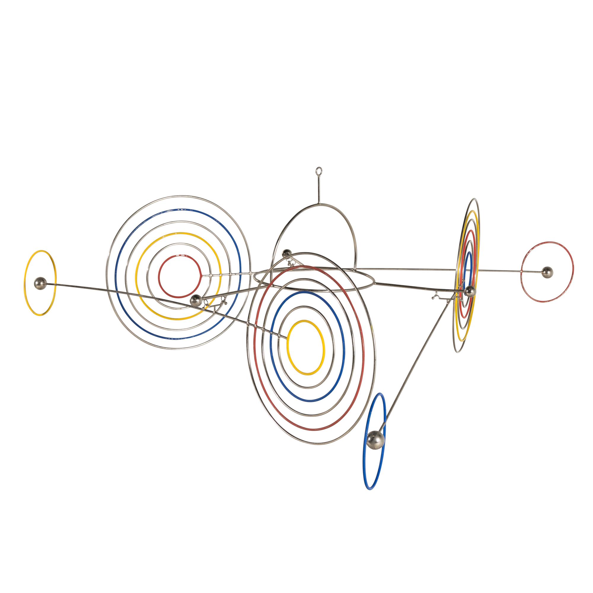 Kinetic Mobile Sculpture