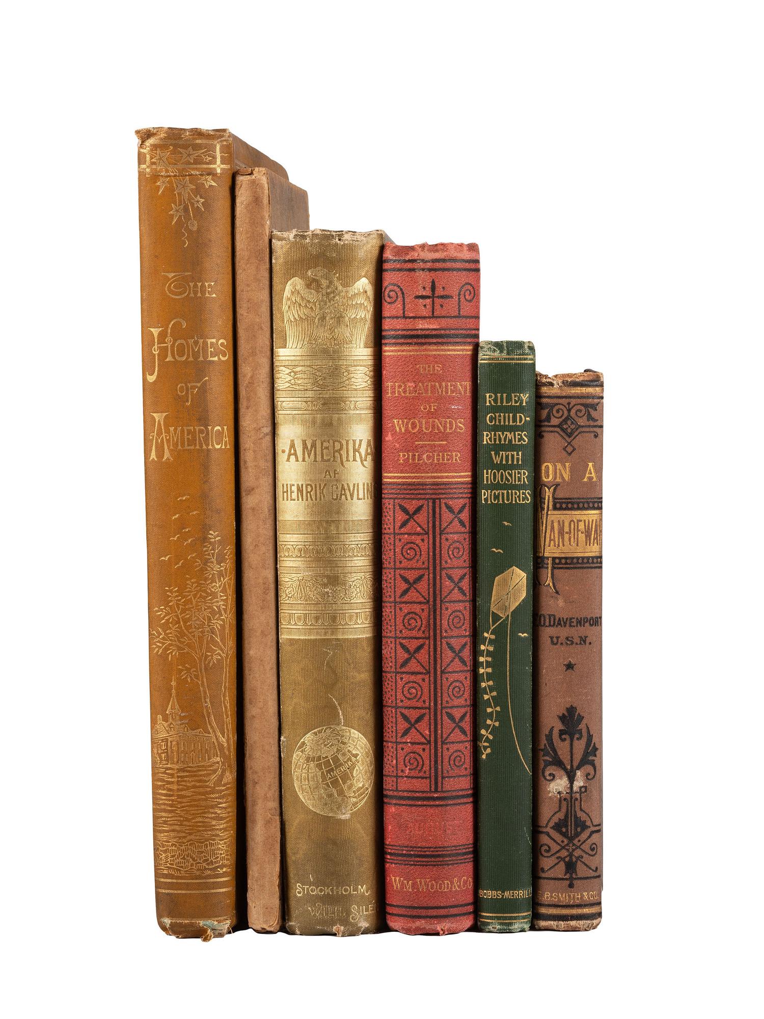 American Biography & History [AMERICANA]. A group of 6 titles, comprising: