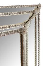 A Venetian Etched Glass Mirror