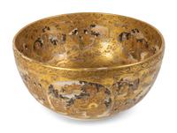 A Satsuma Thousand Immortals Punchbowl — 19TH CENTURY