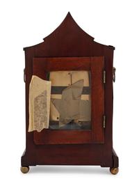 A Regency Brass Inlaid Mahogany Bracket Clock